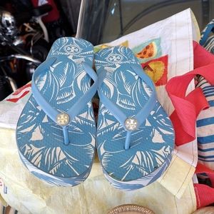 Tory Burch wedge flip flop
